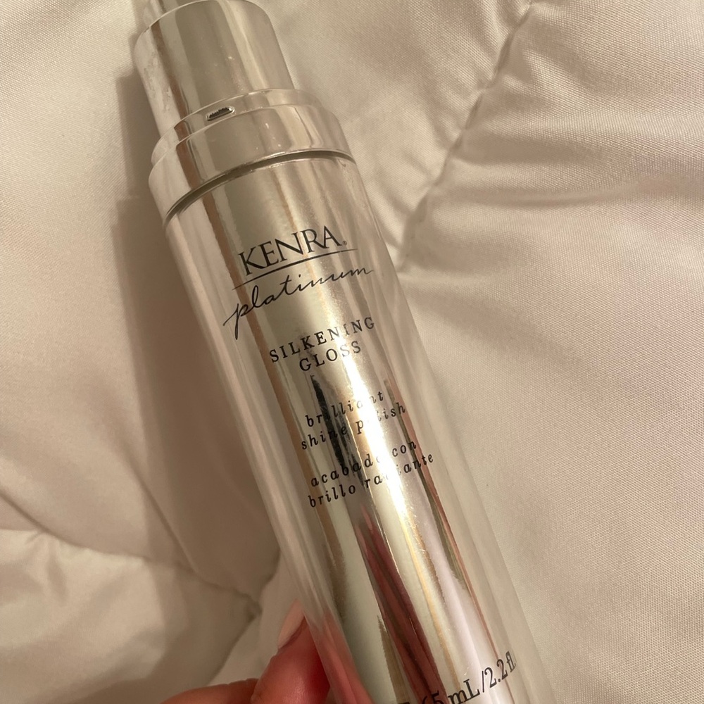 Used Platinum Silkening Gloss - Silver Shine